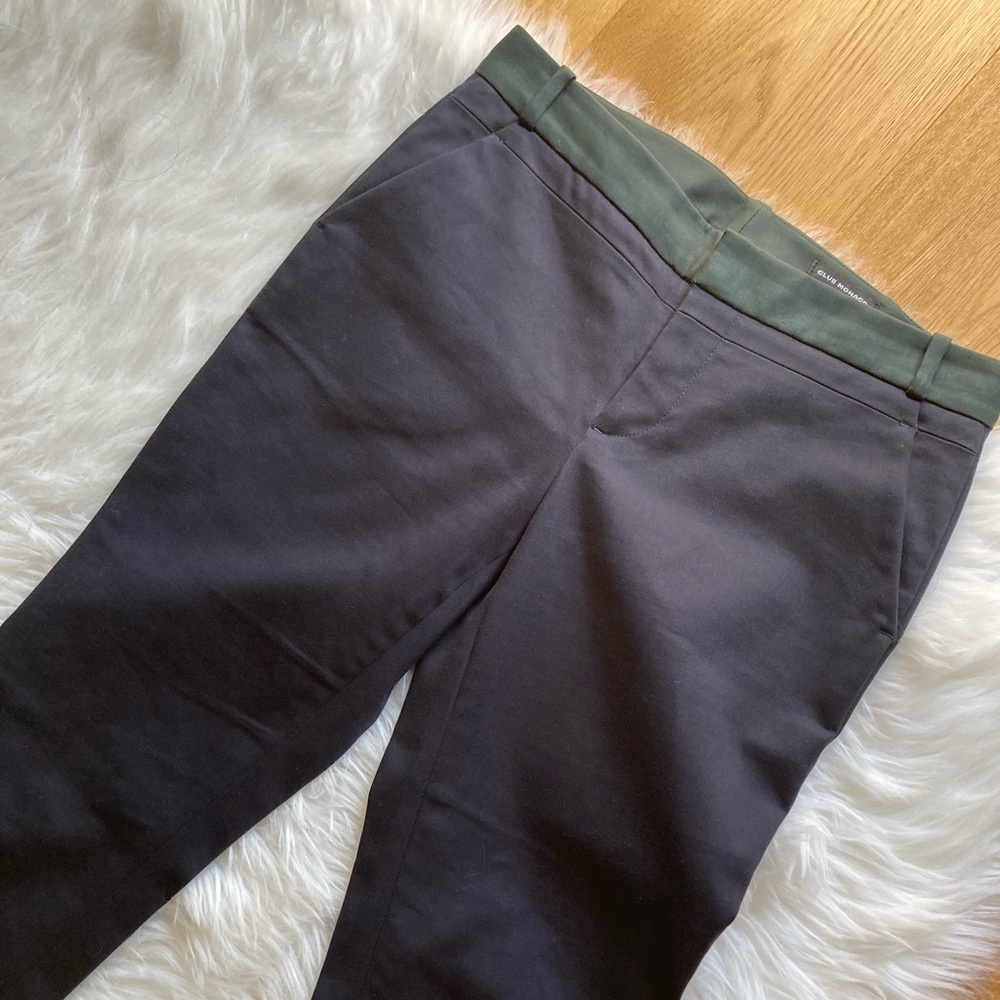 Club Monaco Ankle Cut Pants - Size 2 - Navy